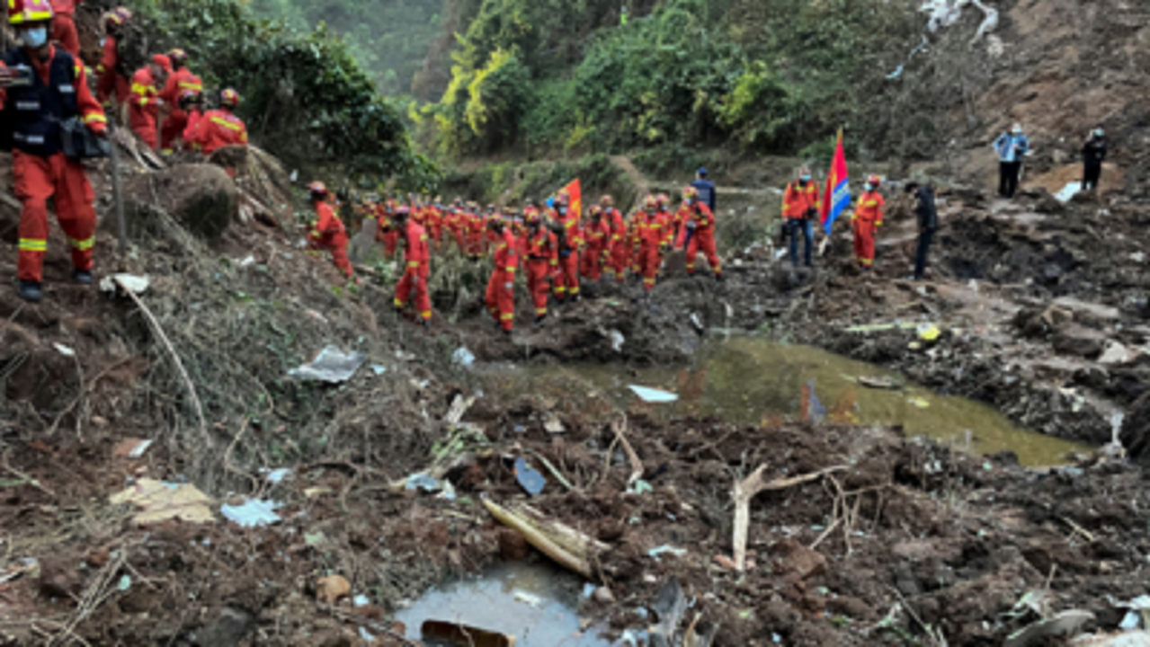 China Plane crash AP