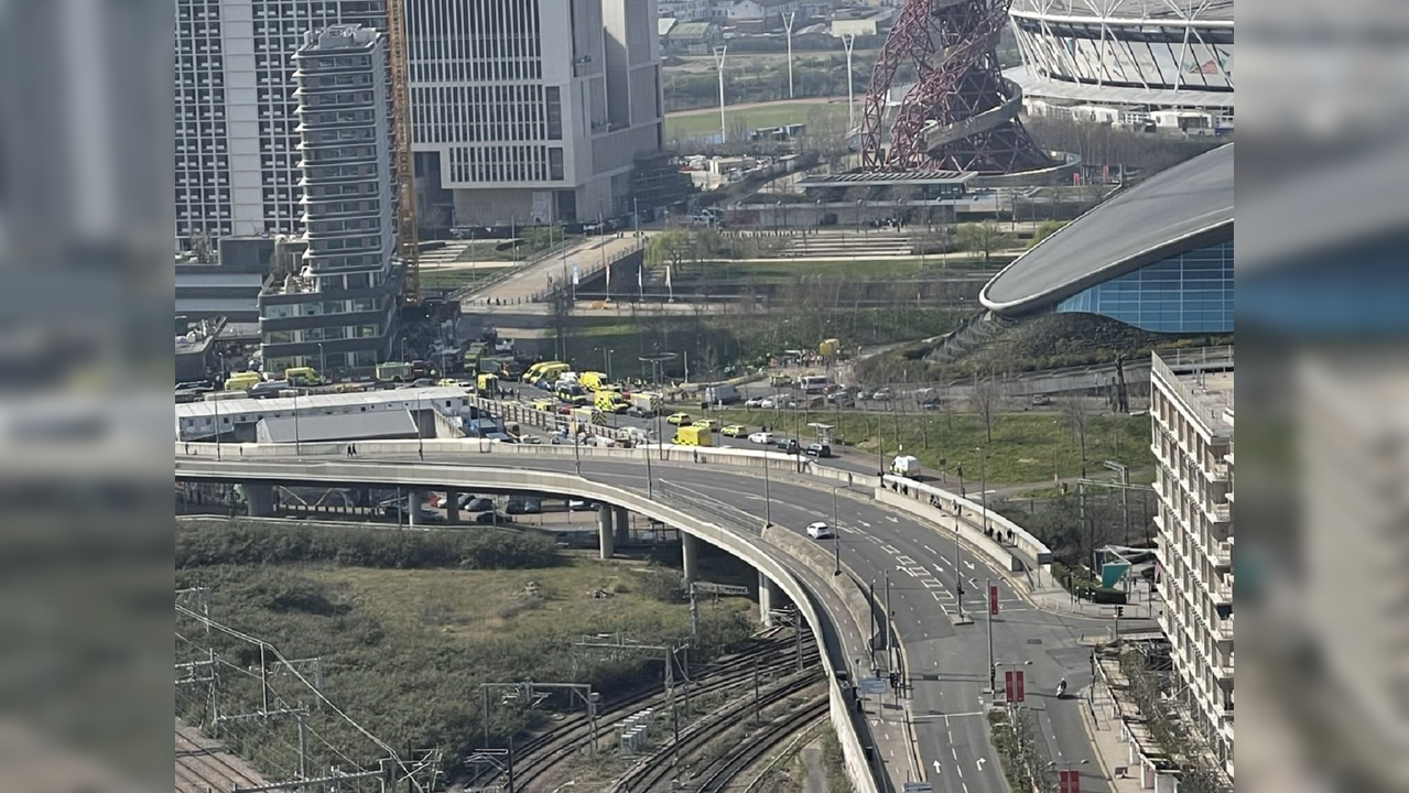 Casualties overcome by fumes after gas leak at London's Olympic Park