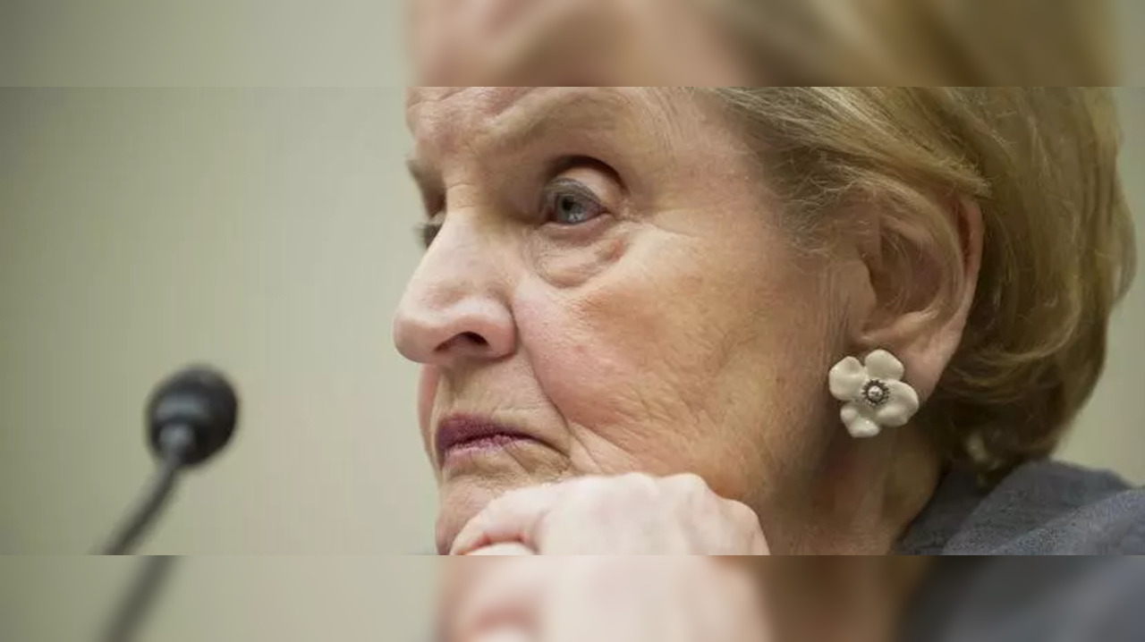 madeleine albright AFP.