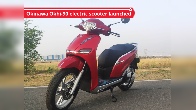 Okinawa Okhi-90 e-scooter launched