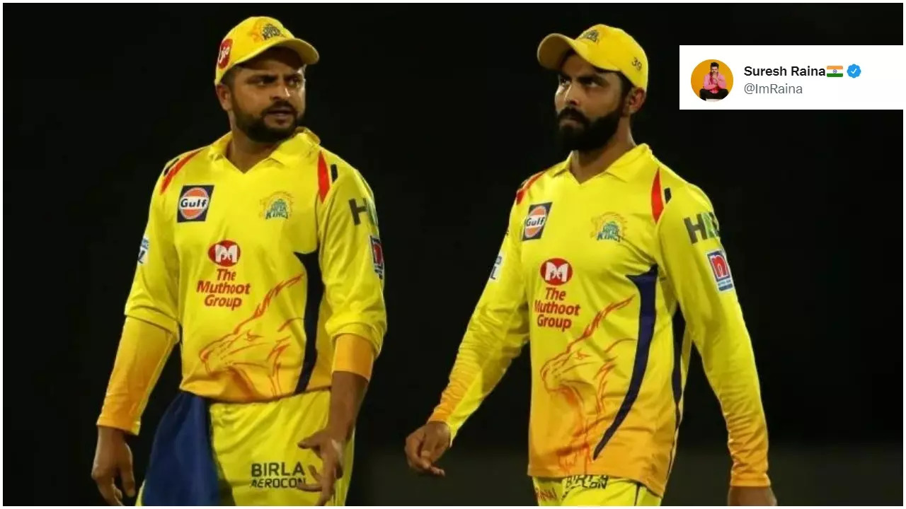 Suresh Raina reacts after Jadeja replaces Dhoni as CSK's captain