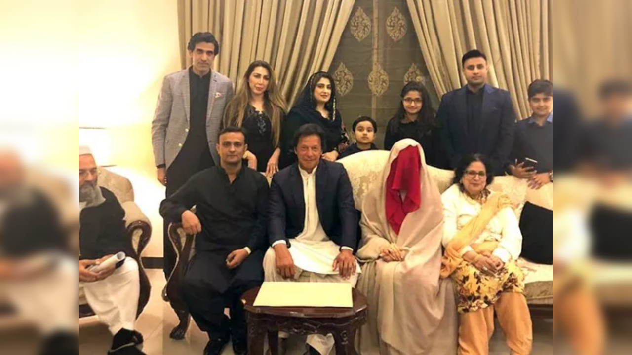 Imran Khan and Bushra Bibi