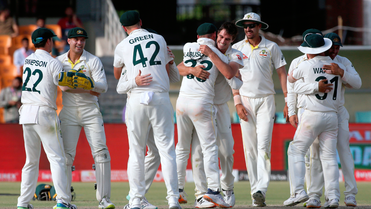 Pak Vs Aus: Pat Cummins-led Australia Script History, Win Test Series ...