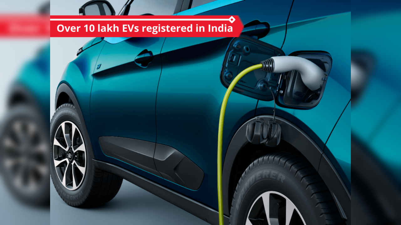 Over 10 lakh EVs registered in India