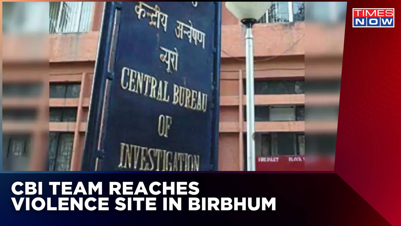 Birbhum Violence Cbi Reaches Violence Site For Investigation Latest News Updates English