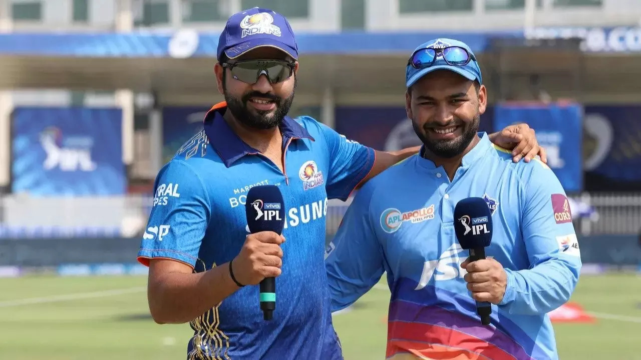 Rohit Sharma Rishabh Pant 1