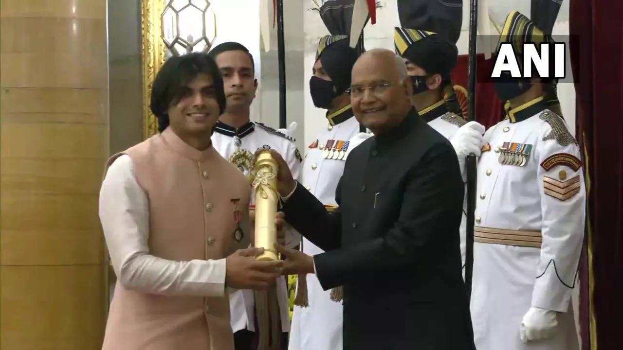 neeraj chopra padma awards ANI