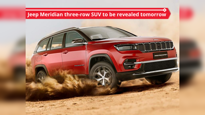 Jeep Meridian to be unveiled tomorrow
