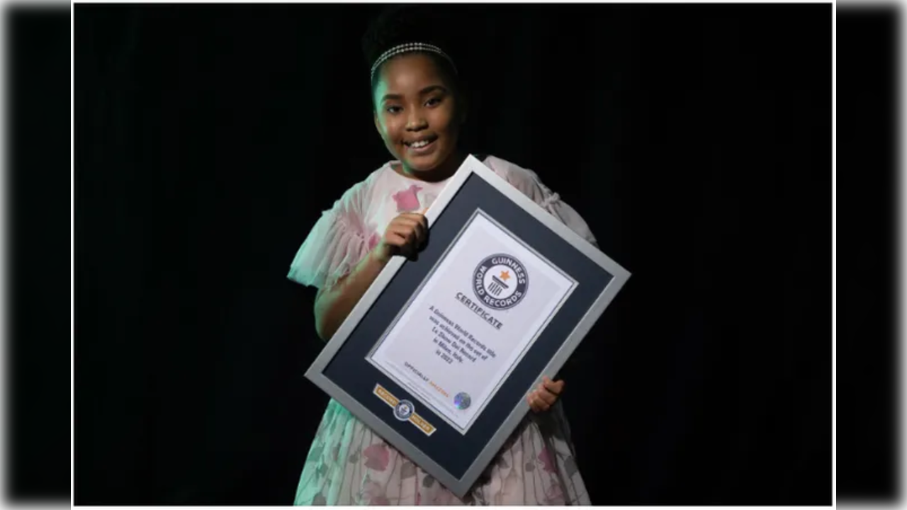 Victoria Brinker is the world's youngest opera singer