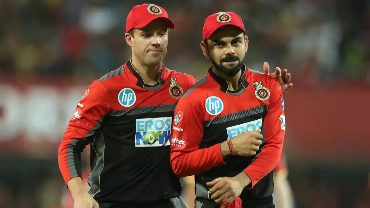 AB de Villiers Virat Kohli