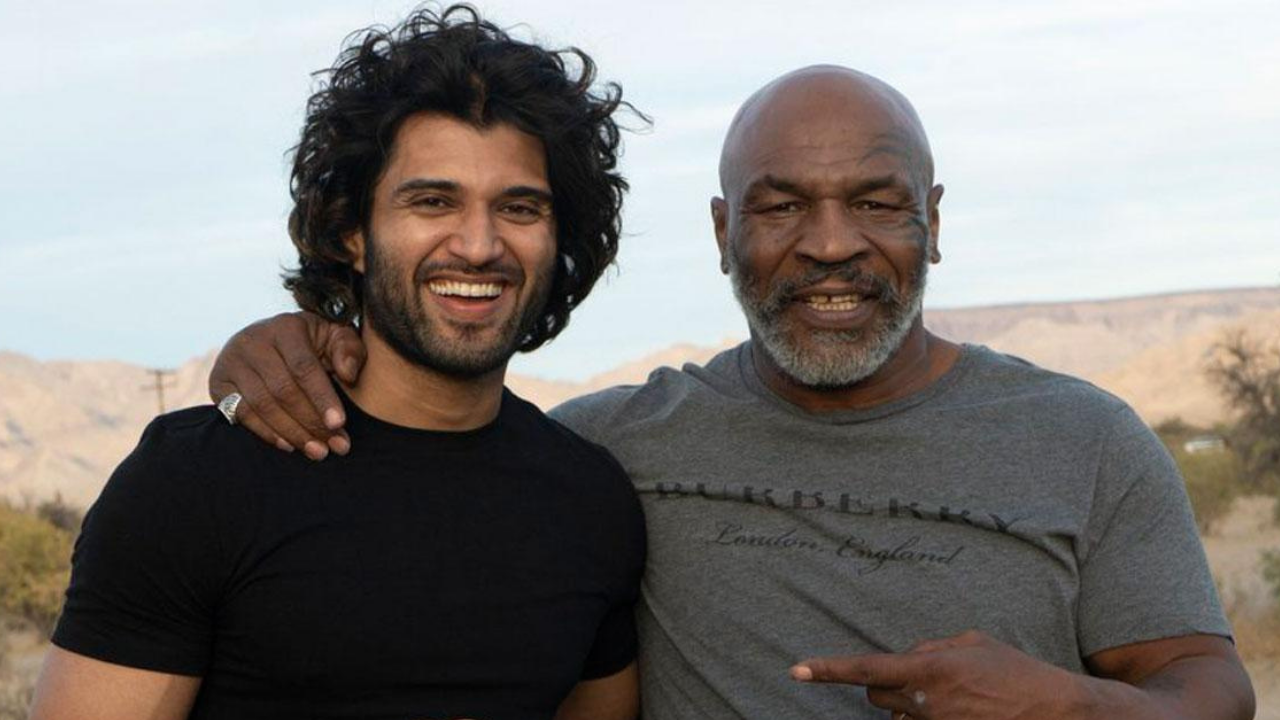 Vijay Deverakonda and Mike Tyson