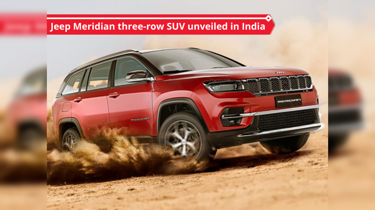 Jeep Meridian revealed