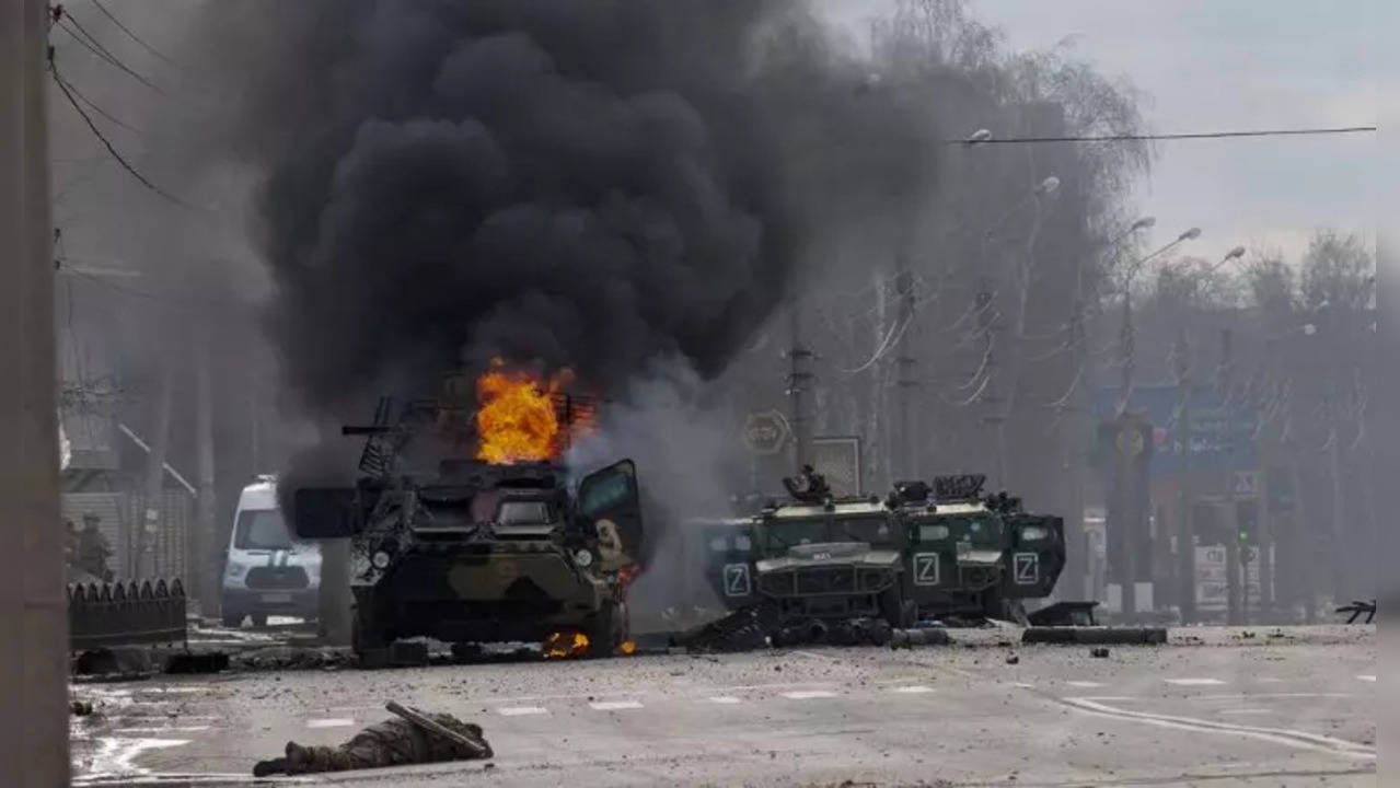 Russia tanks in Ukraine