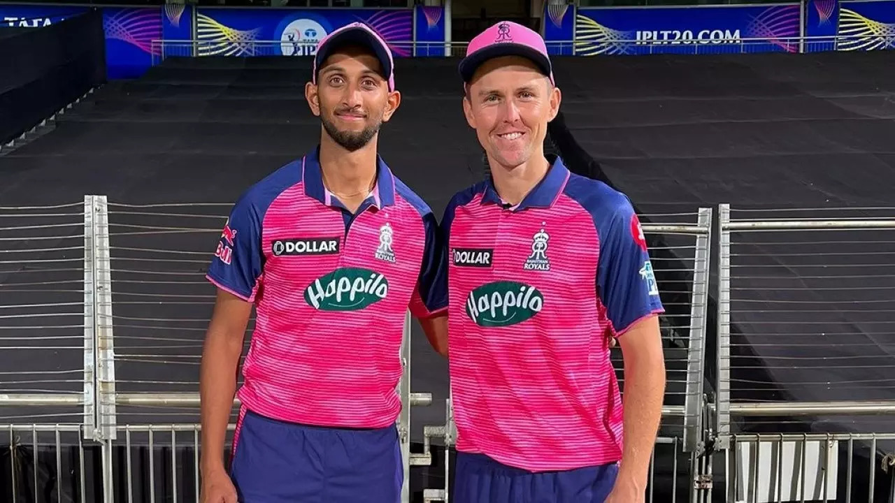 Prasidh Krishna and Trent Boult