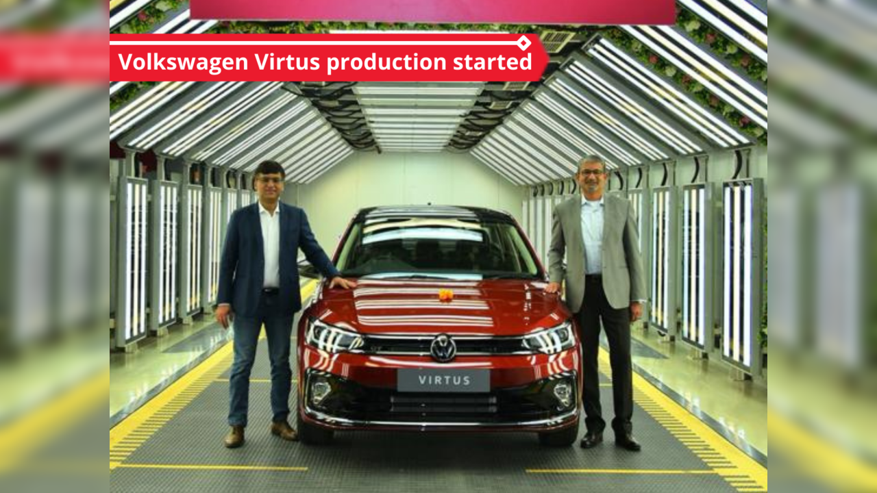 VW Virtus' production started