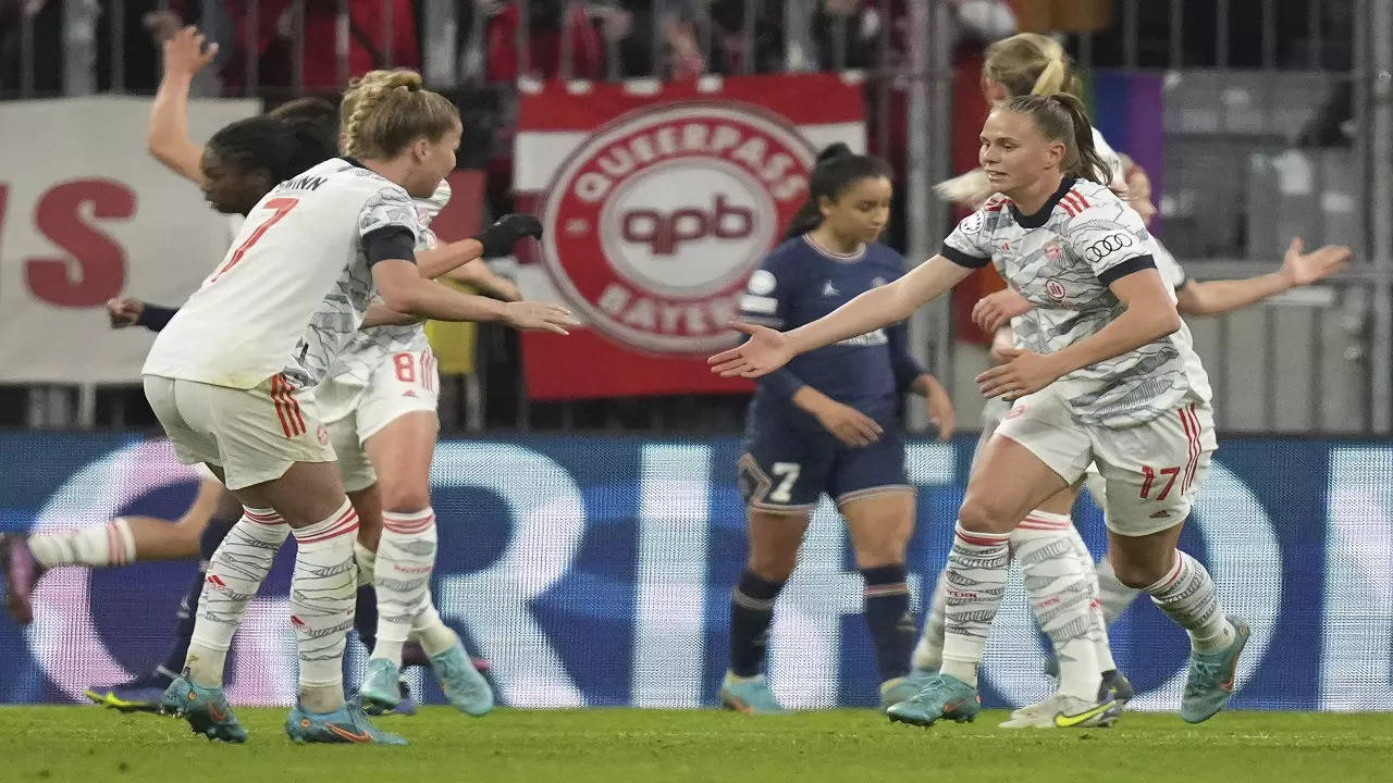 Paris Saint-Germain Women will meet Bayern Munich Women in the second leg of their quarter-final