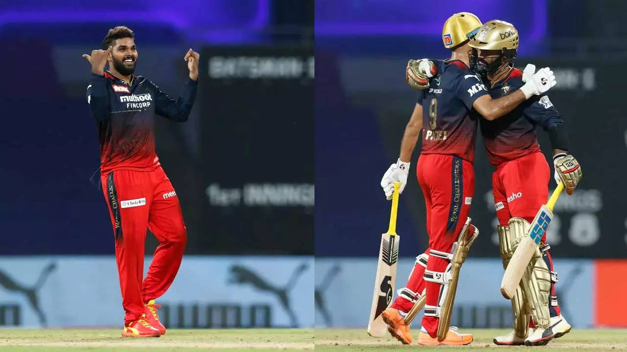 Wanindu Hasaranga and Dinesh Karthik were stars of the game for RCB