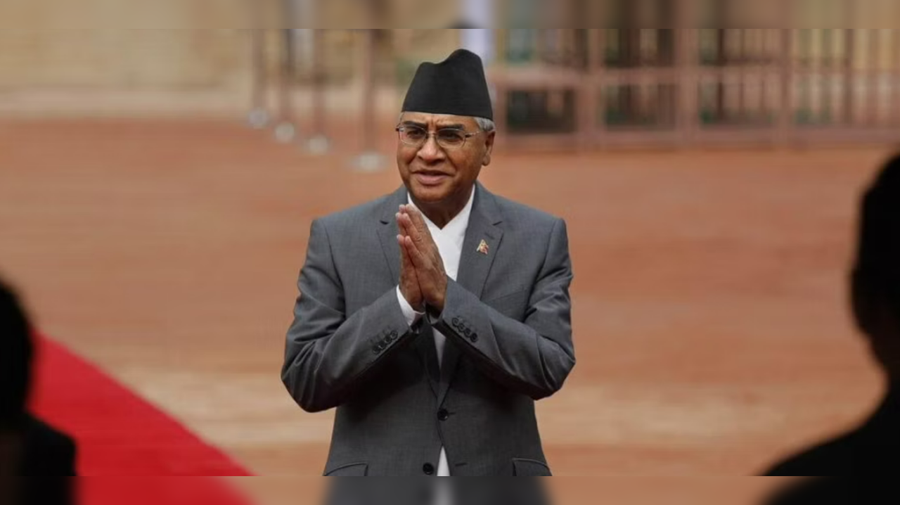 Nepalese PM Sher Bahadur Deuba