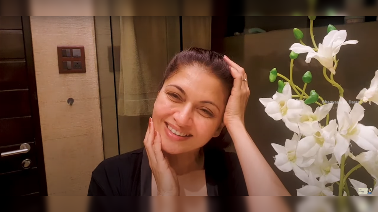 Moisturizing the right way - Bhagyashree shares tips to hydrate skin