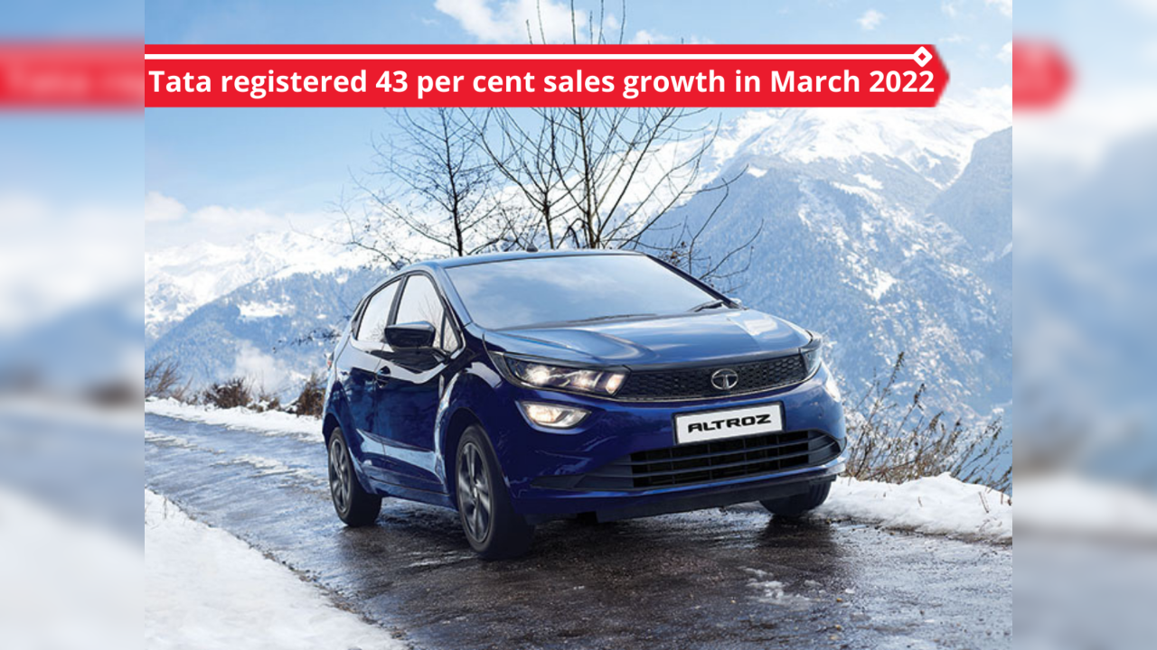Car sales March 2022 Tata registered 43 per cent sales growth Car News News, Times Now