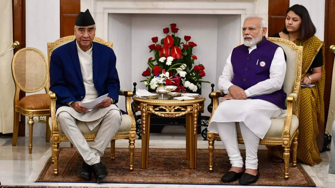 PM Modi Deuba meet