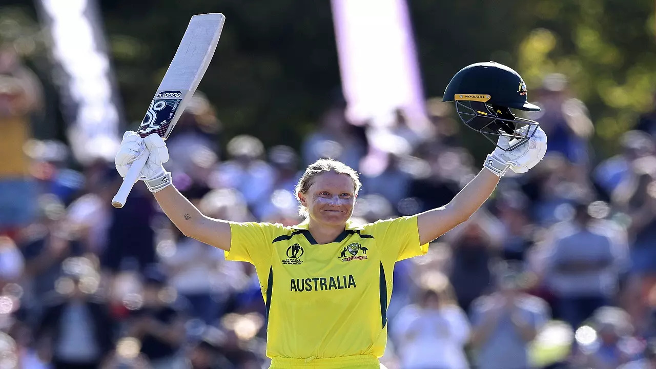 Alyssa Healy breaks gilchrist's record ap