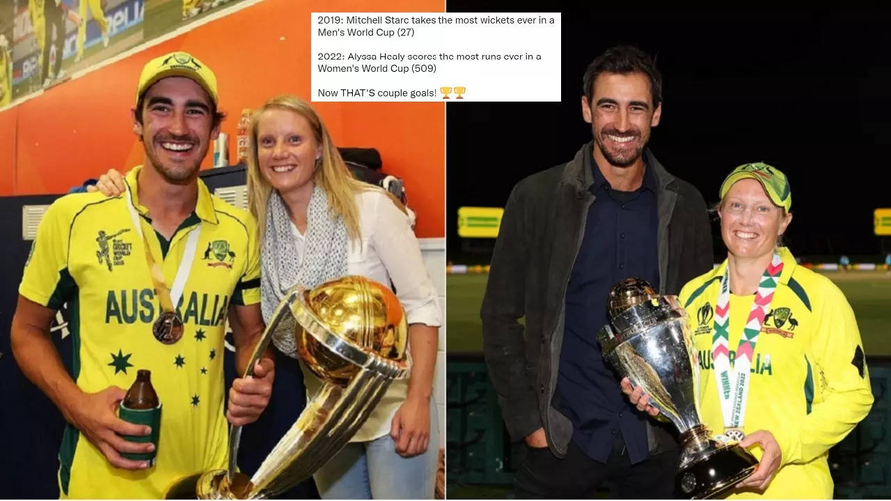 MITCHELL STARC ALYSSA HEALY.