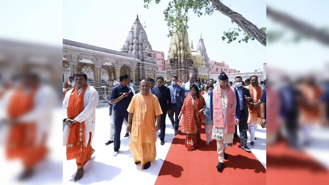 Touched By Warm Welcome Nepal Pm Sher Bahadur Deuba S Wife After Visiting Kashi Vishwanath