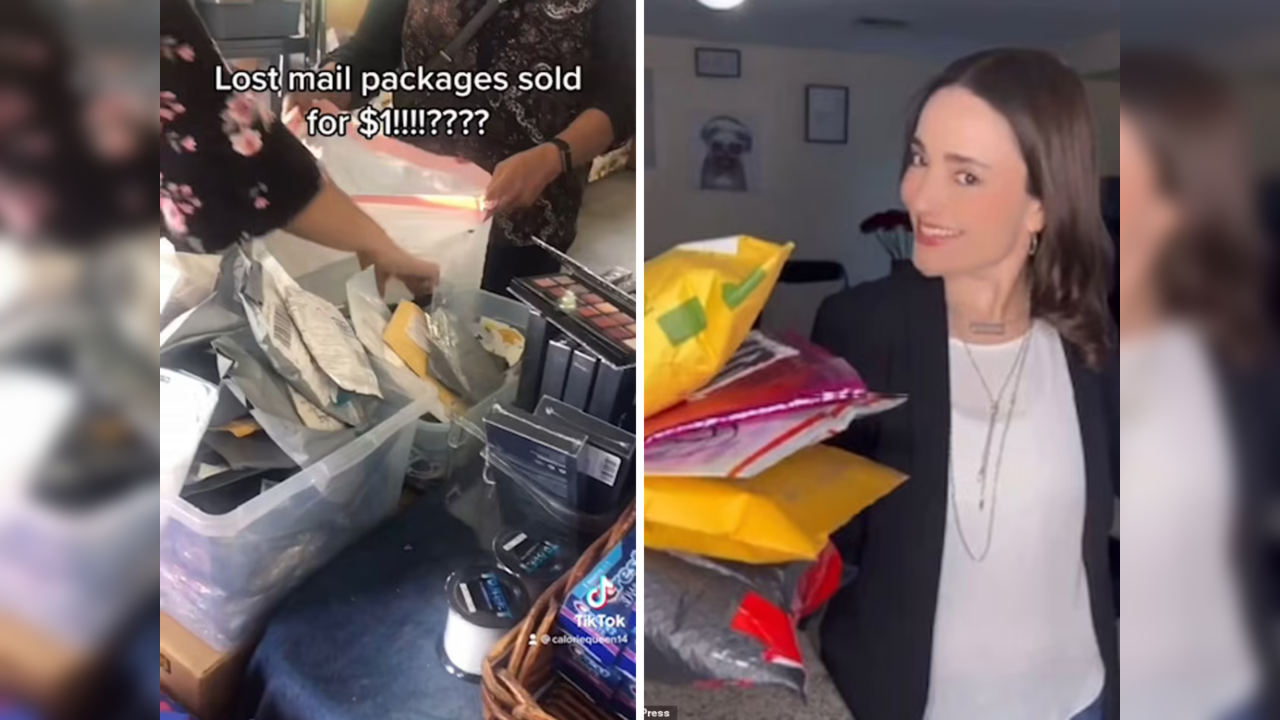 Woman sells unclaimed packages