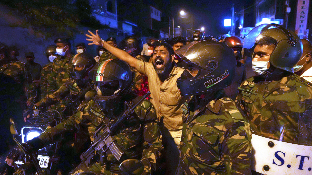 Sri Lanka protest