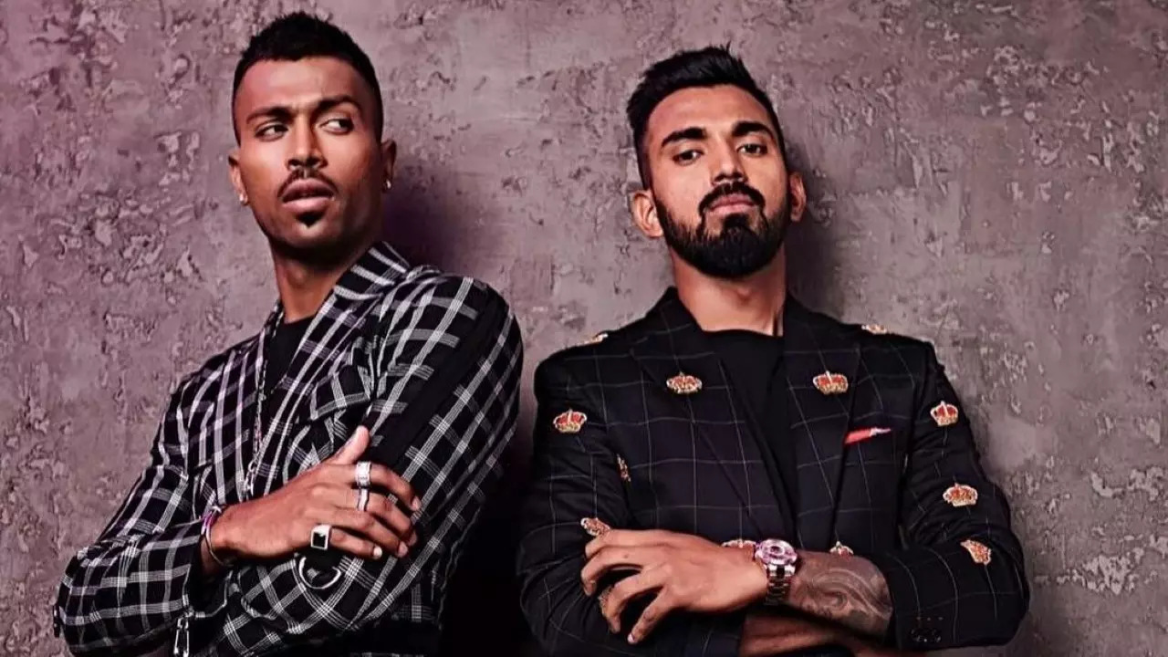 Hardik Pandya and KL Rahul