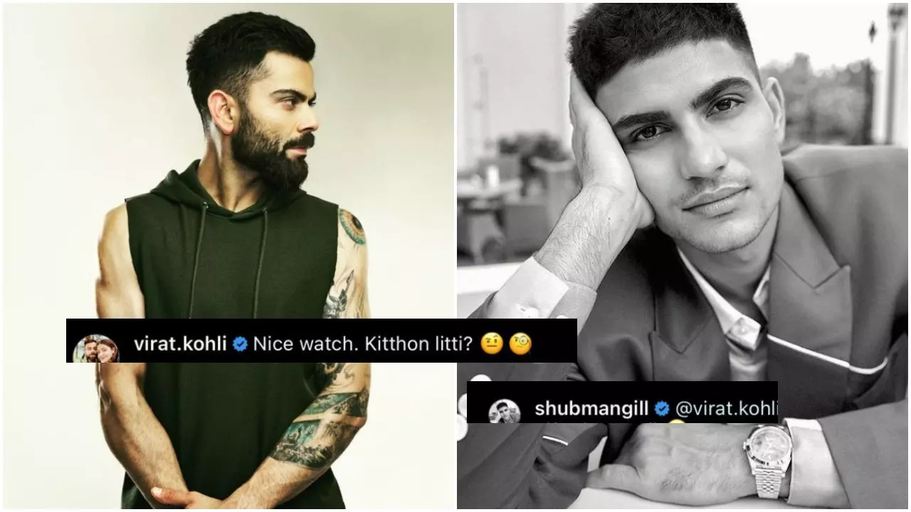 Virat Kohli asks Shubman Gill about his ultra expensive watch