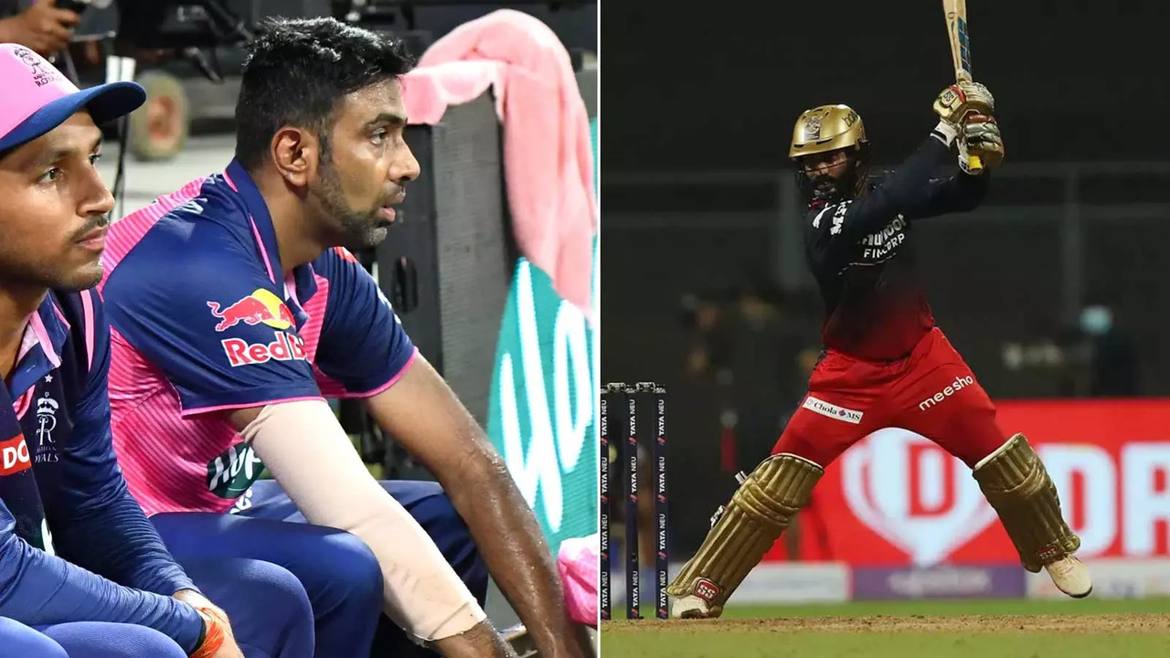 R Ashwin conceded 21 runs in his last over vs RCB