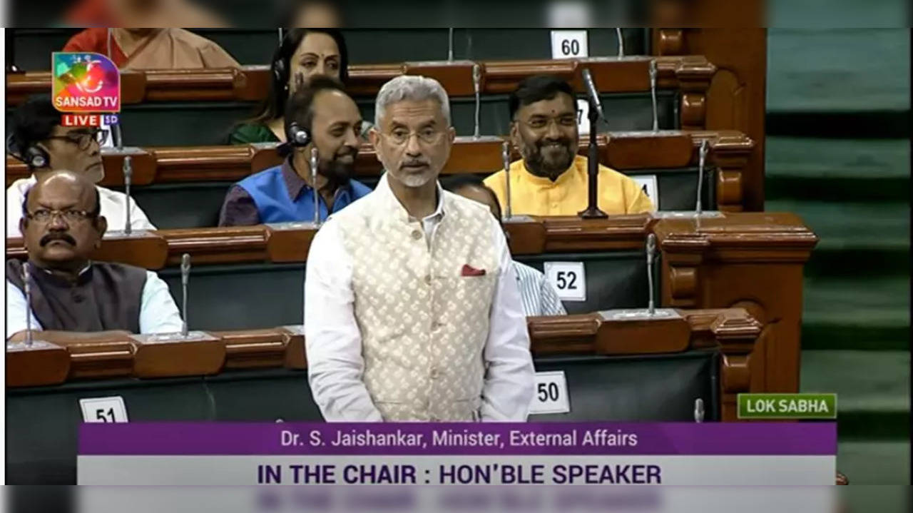 External Affairs Minister S Jaishankar