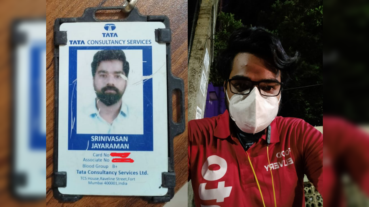 TCS techie turns Zomato delivery agent