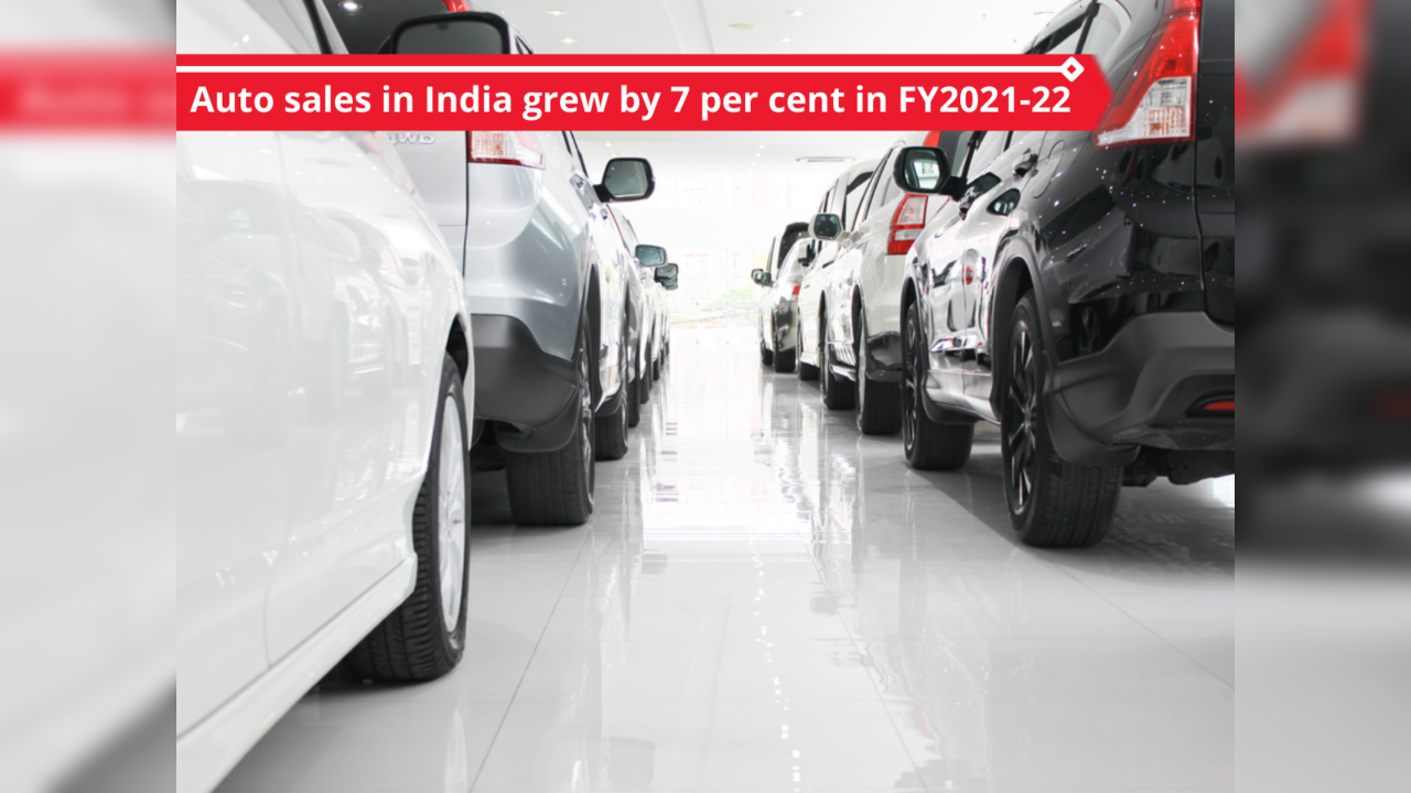 Auto sales in India grew by 7 per cent in FY202122 Features News