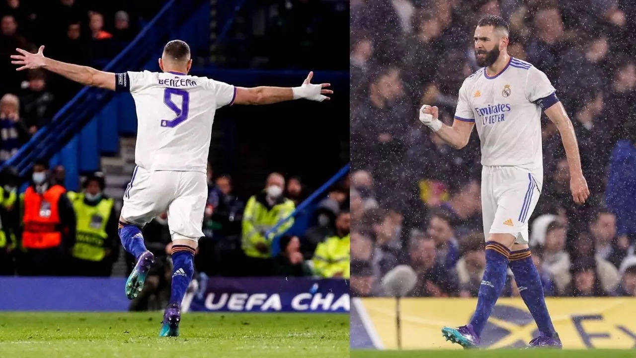 Karim Benzema UCL hat-trick