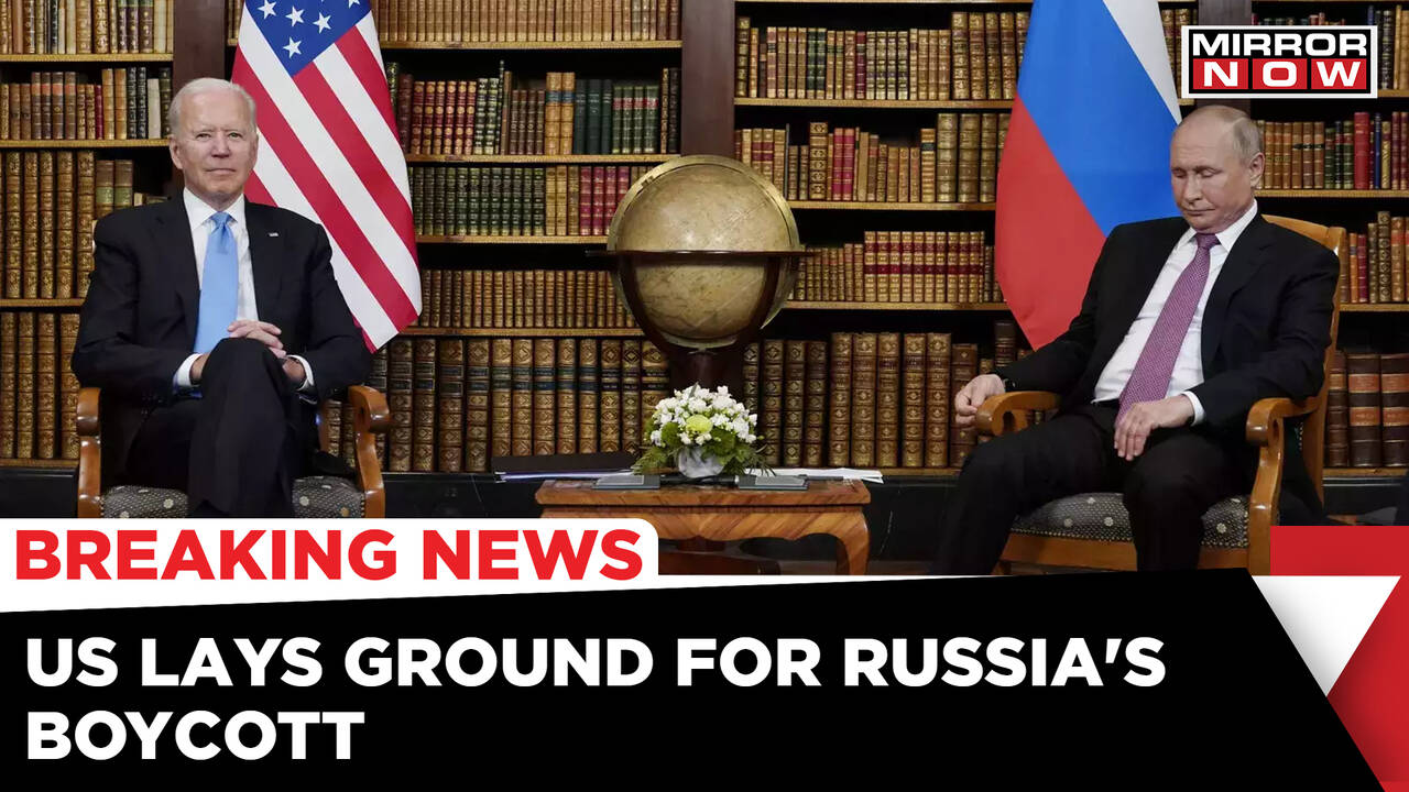 US Boycotting Russia Biden Effort To Russia's Boycott In G20 Meeting