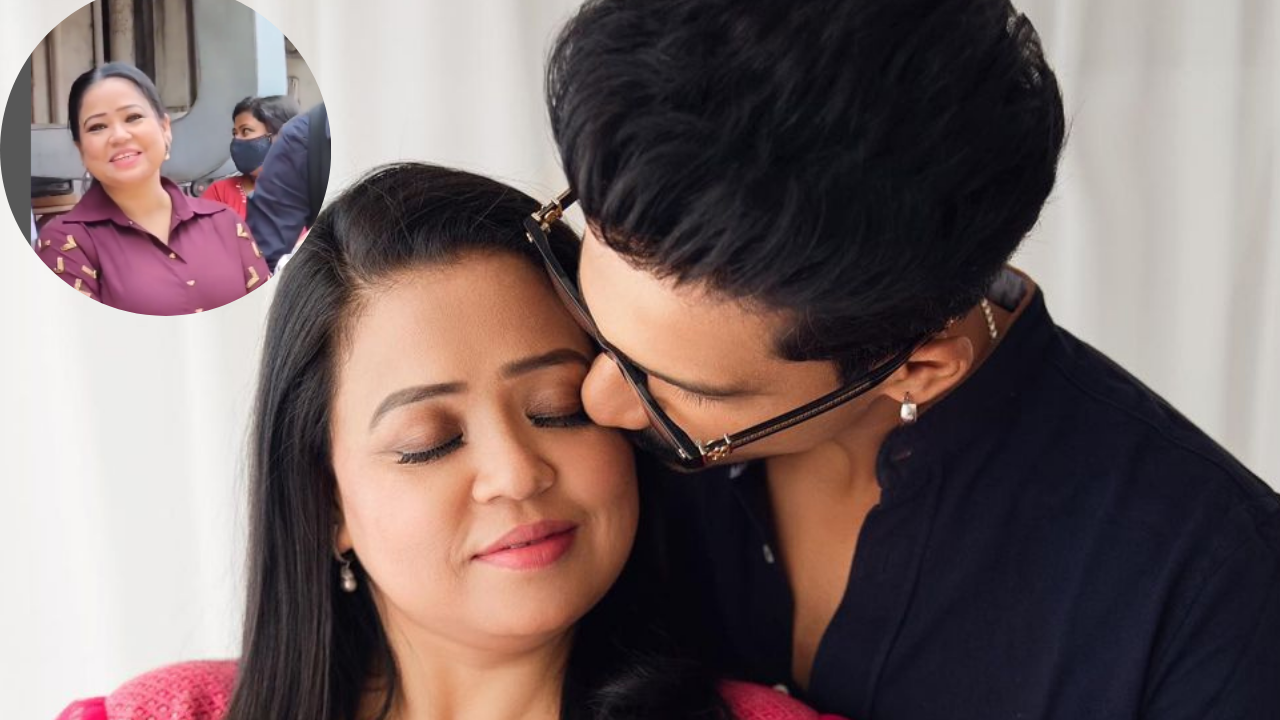 Bharti Singh can't stop smiling as paps say 'hum mama ban gaye', new mom's first video with baby boy wins hearts