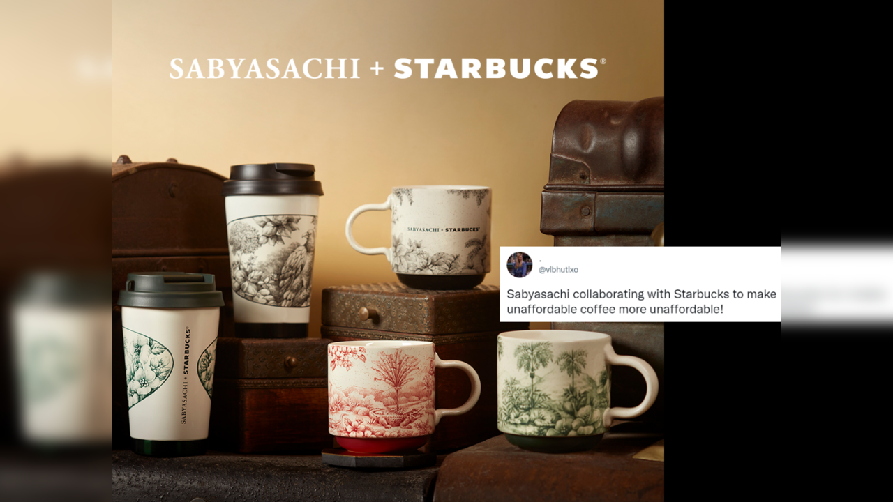 Sabyasachi Starbucks collaboration