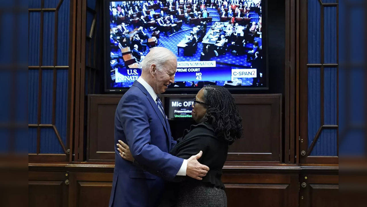 Joe Biden and Ketanji Brown Jackson