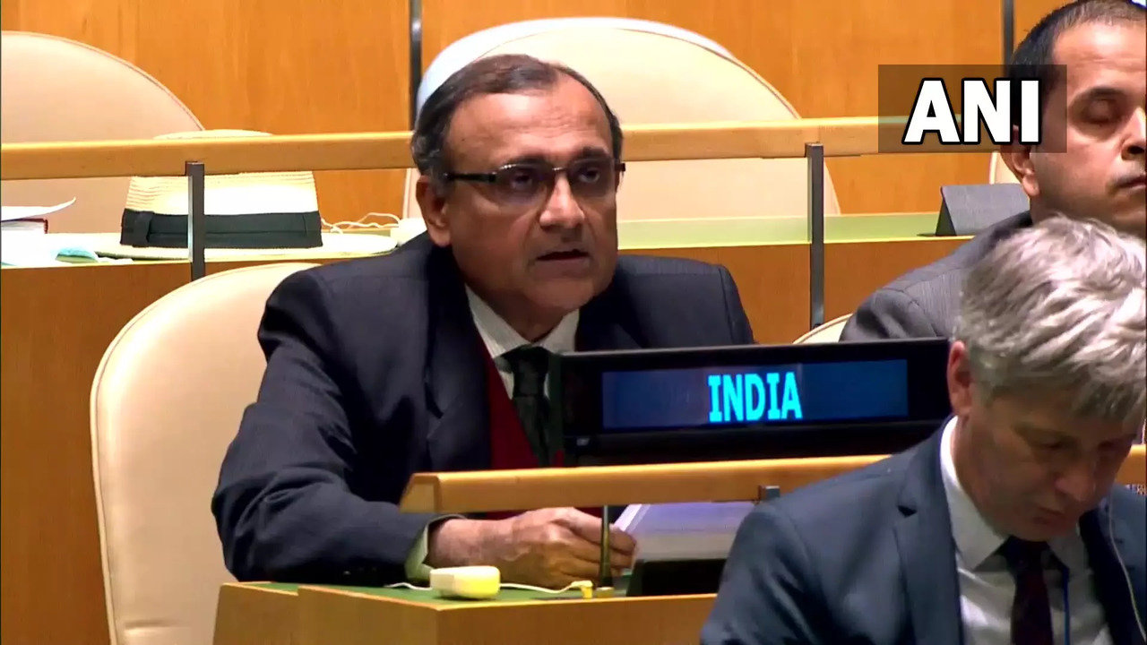 India’s Permanent Representative to the UN Ambassador T S Tirumurti