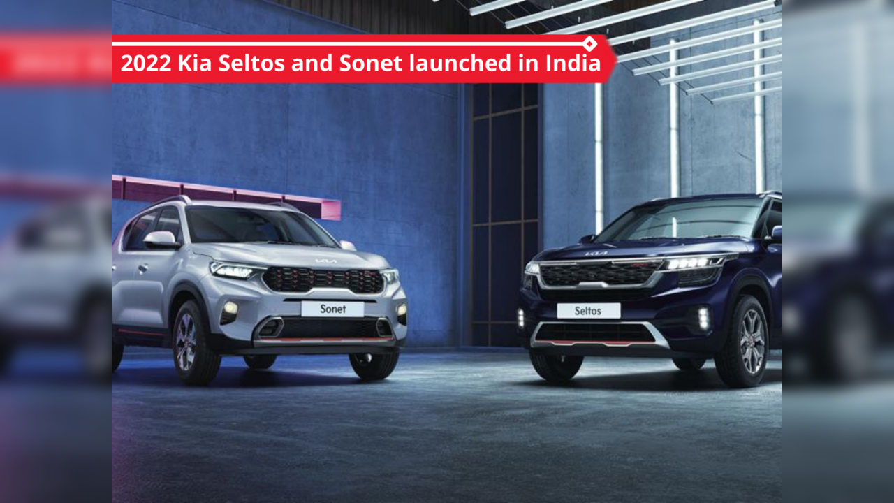 New Kia Seltos and Sonet launched