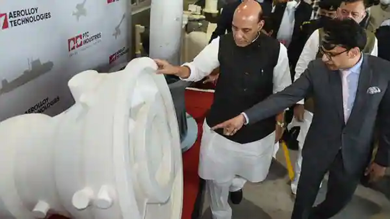 defence manufacturing Rajnath PTI