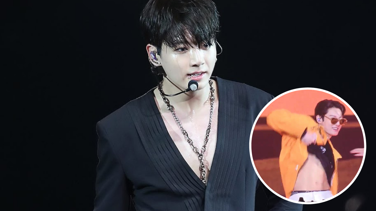 BTS' Jungkook flaunts his abs