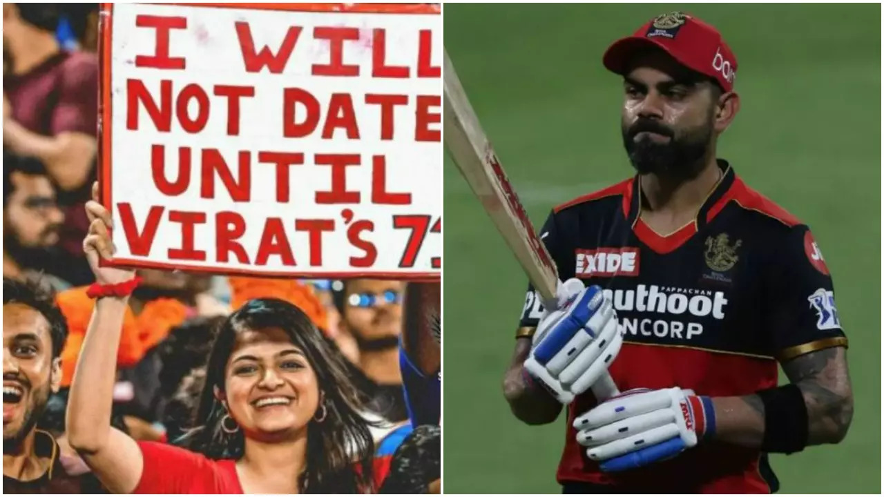 Virat Kohli, Kohli fan girl, RCB vs MI, IPL 2022, Virat Kohli fan