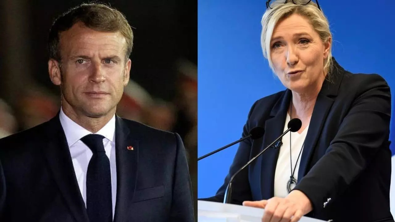 macron and le pen