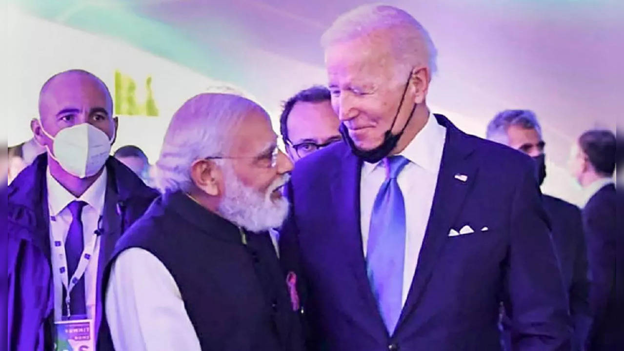 PM Narendra Modi and US President Joe Biden