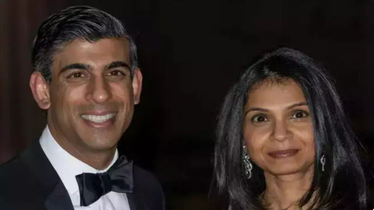 Rishi Sunak and Akshata Murthy