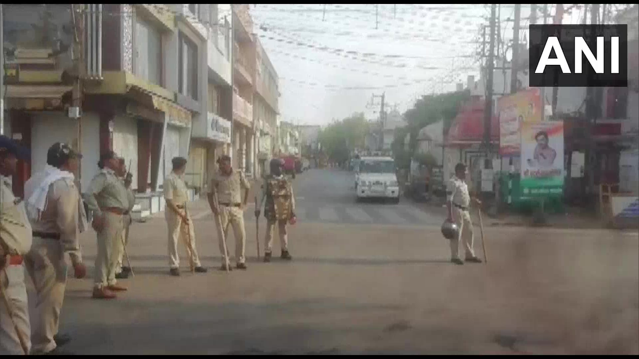 Curfew imposed in some parts of Khargone city after stones were pelted at Ram Navmi procession